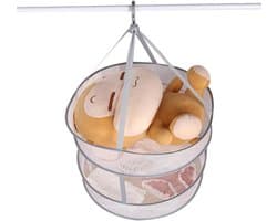 Hanging Drying Net - Windproof - Clothes Basket - Foldable - 2 Layers Drying Net - Portable Multifunctional Drying Net voor het Drogen van Kruiden - Bloemen - Paddenstoelen en Planten — afbeelding 1