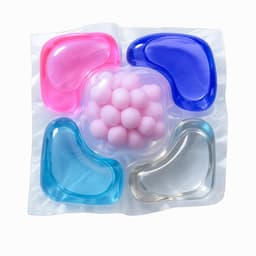 Wasmiddel: Waspods met Geurparels, 300 Wascapsules | Bonte & Witte was, Delicate Stoffen, Hypoallergeen, met Wasverzachter | Slechts €0,16 per pod, uitverkoop OP=OP — thumbnail 1