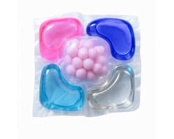 Wasmiddel: Waspods met Geurparels, 300 Wascapsules | Bonte & Witte was, Delicate Stoffen, Hypoallergeen, met Wasverzachter | Slechts €0,16 per pod, uitverkoop OP=OP