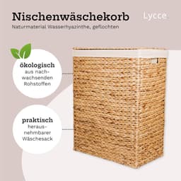 RFWR® Ruimtebesparende Wasmand met Deksel voor Kleine Ruimtes - 80 Liter Opbergruimte — thumbnail 5
