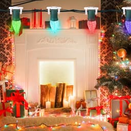 Allecto Plus - 50 stuks Magnetische Kerstverlichting Clips voor Buiten - Sterke Magnetische Clips voor C9 Fittingen - Kerstverlichting Haken voor Gootverlichting - Geschikt voor Buiten Stringlights — thumbnail 2