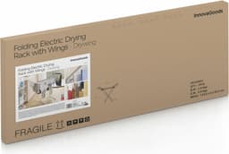 Elektrisch kledingroede met Vleugels Drywing InnovaGoods | Elektrisch kledingdroogrek | Verwarmd wasrek | Droogrekken inklapbaar 20 Stangen — thumbnail 2