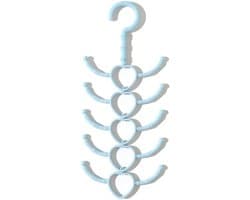 Haak muurhanger draaibaar - verchromen - ruimtebesparend - perfect voor kleding en handdoeken - ShopVlot