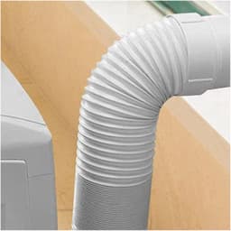 Afvoerbuis Airconditioner - Afvoerslang AC - Ruimte Koelen - Luchtdichte Afdichting - 130 mm x 3 meter - Wit — thumbnail 2
