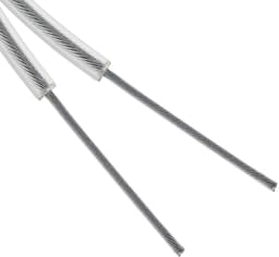 Dailygoods- Waslijn 30 m - Stalen kern - Zware belasting - Roestvrij - Waterdicht - Draagvermogen 220 kg - Wasdraad — thumbnail 3