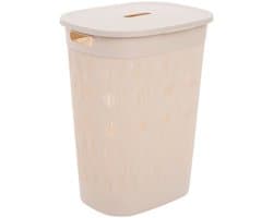 Wasmand 40 l met deksel LEAF