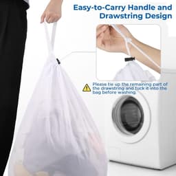 Omgoods - Set van 4 XXL Waszakken voor Wasmachine — thumbnail 3