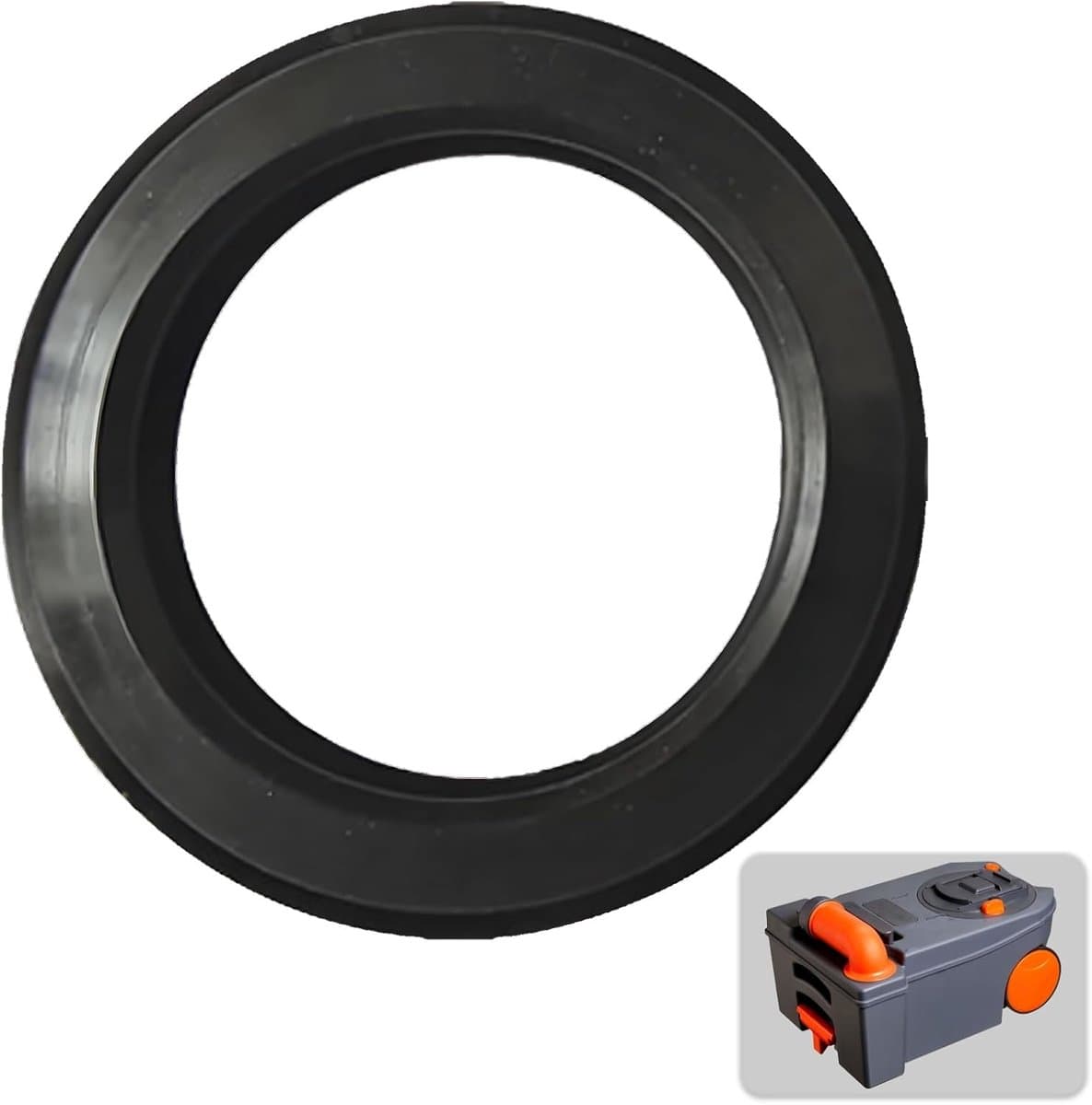 23721 voor Thetford cassette lipafdichting 110 mm compatibel met C200, C250, C400, C500, C2, C3, C4, caravan, camper, toilet, afvaltanks — afbeelding 1