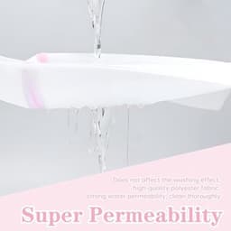 Set van 2 wasnetten voor wasmachine, premium waszak, 40 x 50 cm, wasnet met verborgen ritssluiting, bescherming tegen vervorming en vouwen, wasnet voor wasmachine, waszak — thumbnail 5