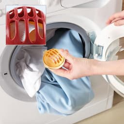 4 ballen voor wasmachine, ontharing van honden, katten, huisdieren, visvorm, klitten en geluidsreductie — thumbnail 5