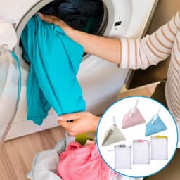 Thijox - 6 Mini-Wasnetten - Driehoekige Waszakken - Anti-Hechting - Duurzaam Polyester - Organiseer je Kleding - Perfect voor Wasmachine en Reizen — thumbnail 4