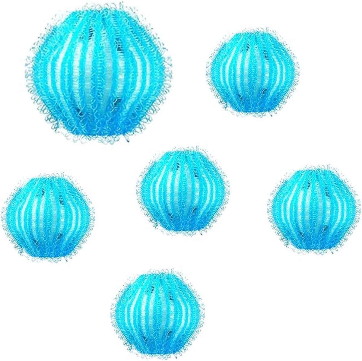 SnelShoppen - Wasmachine Haarvanger 6 Stuks - Dierenhaar Verwijderaar - Herbruikbare Wasballen voor Honden-, Pluche- en Kattenhaar - Ideaal voor Dagel — afbeelding 1