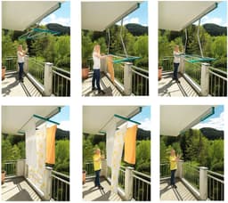 Juwel Samba 200 - Hangend droogrek - 19 meter — thumbnail 3