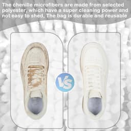 Schoenwaszak - Groot 360° Bescherming - Herbruikbare Waszak voor Sneakers - Veilig in de Wasmachine - ShopVlot — thumbnail 5