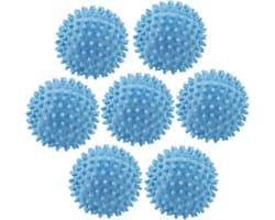 7 stuks drogerballen, wasballen voor donsjacks, wasbal voor wasmachine, herbruikbare drogerbal, drogerbal voor thuiskleding, reiniging, blauw
