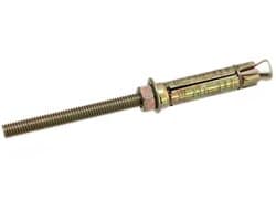 Anker Bouten - Mouw Ankers - Zware Bevestiging - Roestbestendig Staal - M6 x 105MM - Geel