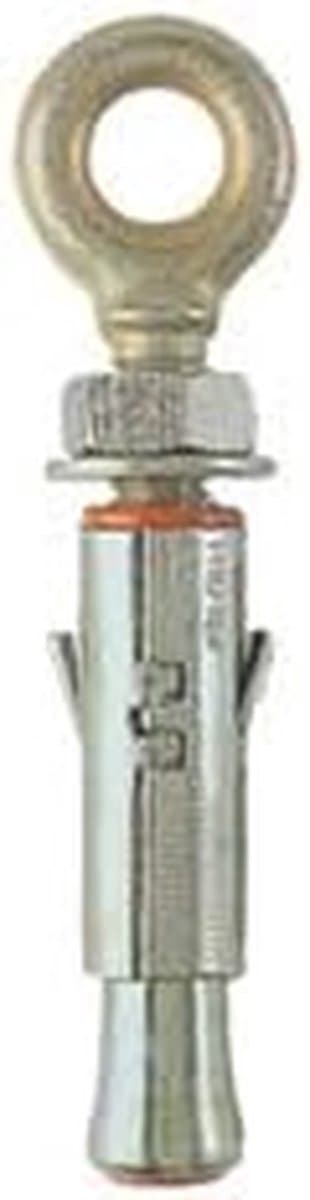 Stalen pluggen - Oog ankers - Bevestigen in beton - Twee-sectorlichaam - 15 stuks - Grijs — afbeelding 1