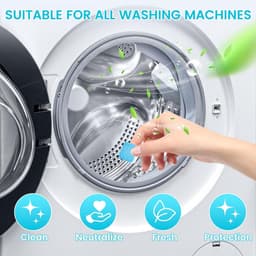SnelShoppen - Wasmachinereinigingstabletten 48 stuks - Extra Sterk tegen Geur en Kalk - Dieptereiniging voor Hygiënische Wasmachine - Ideaal voor Huis — thumbnail 3