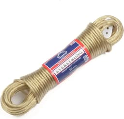 Stalen Kern Waslijn - Kledinglijn PVC - Buiten Drogen - Extra Dik - 47 mm x 25 m - Groen — thumbnail 3