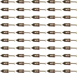 50 sets gipsplaatankers, gipsplaatbevestigingsschroeven, voor gipsplaat, vezelplaat, holle wand, gordijn — thumbnail 1