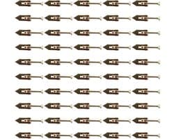 50 sets gipsplaatankers, gipsplaatbevestigingsschroeven, voor gipsplaat, vezelplaat, holle wand, gordijn