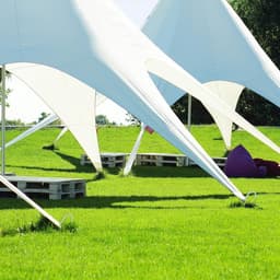 SnelShoppen - Pack van 8 Gegalvaniseerde Grondankers, U-Vormige Grondpalen, Stalen Grondpinnen voor Tenten, Trampolines, Tuin, Camping (30 cm) — thumbnail 2