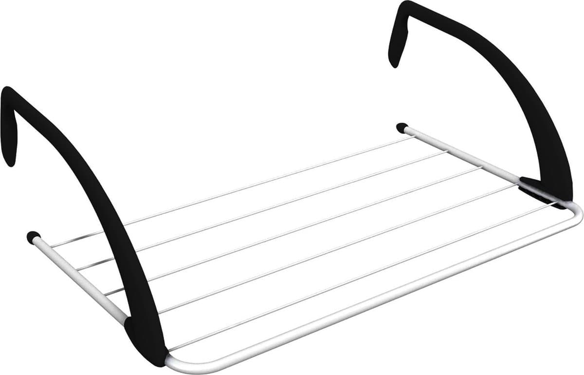 Droogrek Radiator - Handdoekhouder Radiator Met 3 Meter Drooglijnlengte - Handdoekrek Radiator - Wasrek Droogrek Balkon – Hangdroogrek - Droogrek Ophangbaar – Trapgat – Sneldrogend — afbeelding 1