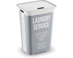 Kis Chic Home Wasbox - 60L - 44x35x61cm - Grijs