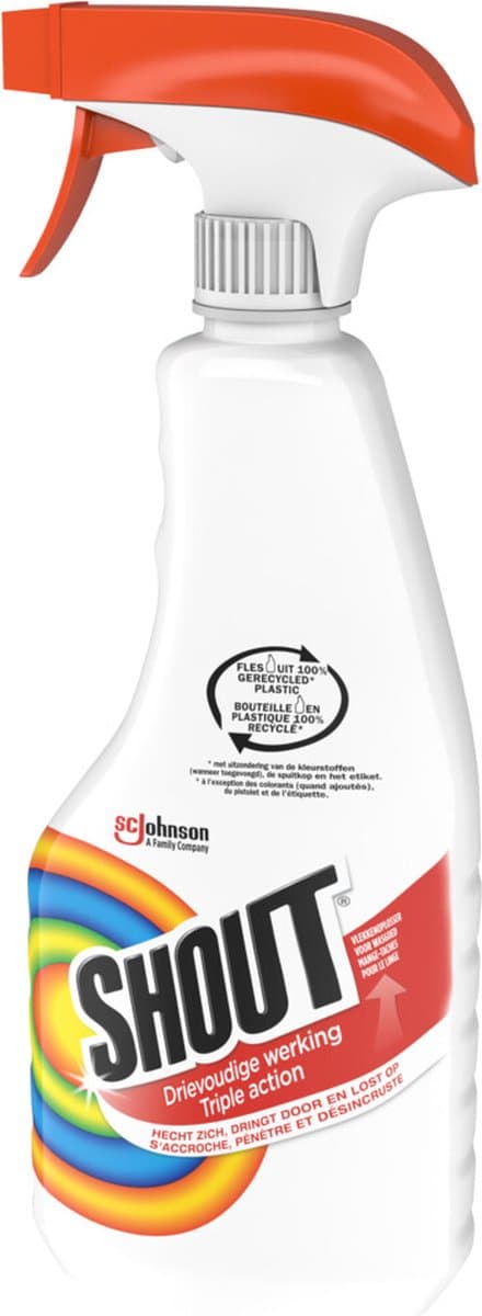 Shout Vlekkenoplosser Spray - 6 x 500 ml - Voordeelverpakking — afbeelding 1