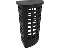 ‎Wasmand Boston Plast Team 54L zwart/hoek‎