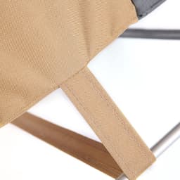 Wassorteerder - 90L - Wasmand 3 Vakken - Opvouwbare Wasmanden - Wassorteerder 3 vaks - Alu Frame - Wit - Beige - Bruin — thumbnail 4