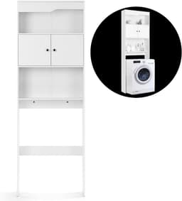 MKSS® Wasmachine Kast - Meubel Verhoger - Wasdroger Ombouw — thumbnail 1