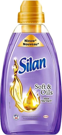 Silan Soft&Oils Purple - Voordeelverpakking - 44 wasbeurten - Wasverzachter — thumbnail 2