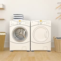 4 stuks - Trillingsdempers Wasmachine - Antislip- en schokabsorberende pads voor het verhogen van de wasmachinebasis - Wasmachine Dempers - Anti Slip Trilmats - Geschikt voor het optillen van meubels, antislip- en schokabsorberende toepassingen — thumbnail 2