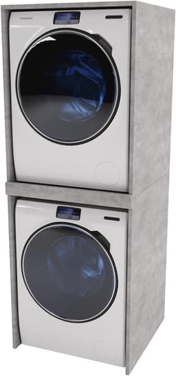 Wasruimte kast voor wasmachine en droger - 66 x 180 x 65 cm — thumbnail 4
