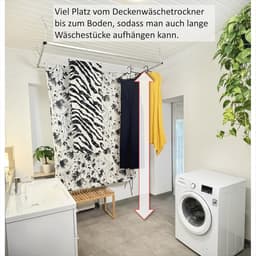 Uittrekbare Plafondwasdroger - Ruimtebesparend en Multifunctioneel — thumbnail 4