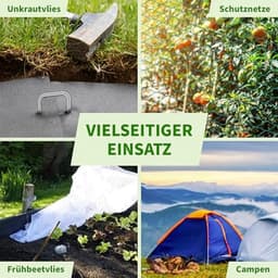 50 Grondankers 200 x 25 x Ø 3,8 mm - Verzinkt en Gehard Koolstofstaal voor Tuin en Camping — thumbnail 2