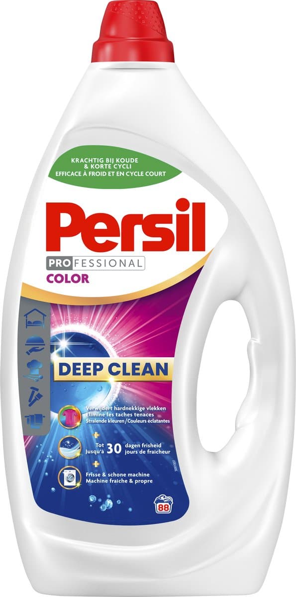 Persil Professional Gel Color - Vloeibaar Wasmiddel - Alle Kleuren Was - 88 Wasbeurten - Grootverpakking — afbeelding 1
