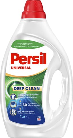 Persil Gel Universal - Vloeibaar Wasmiddel - Voor Alle Kleuren Was - Krachtige Vlekverwijdering - 4 x 31 Wasbeurten — thumbnail 1
