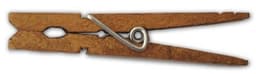 LWR CRAFTS Houten Grote Wasknijpers 3-5/16" 8,4cm 30 Stuks Per Pack (Jacobeen) — thumbnail 1