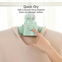 Draagbare wasdroger voor kleding, ondergoed, huisdierenkleding Premium verwarmd droogrek Elektrische droogmachine voor op reis, in de camper, thuis, in het appartement — thumbnail 2