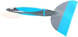 Linea Softwise Douchewisser Met Zuignap Blauw/Wit — thumbnail 3