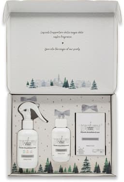 Il Bucato di Adele Wasparfum - Cadeauset - Winter Holidays Kit Puur Wit - Wasparfum 100 ml - Textiel Parfum Spray 150 ml — thumbnail 1