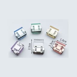 Broekklem - broekclip - broek clip - broek klem - Kleding Clip - 12 stuks - broekspijp clip - broekspijp verkorter - Bevestigingsclip voor broekspijp - wasknijpers - Antislip Vaste Gesp - Multicolor — thumbnail 2