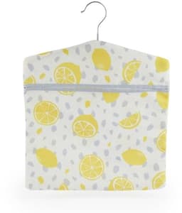 Lemon Print Peg Bag – Organiseer en Hang Makkelijk Op voor Klemmen, Geschikt voor Binnen/Buiten, Herbruikbaar, 33 x 30 cm — thumbnail 1