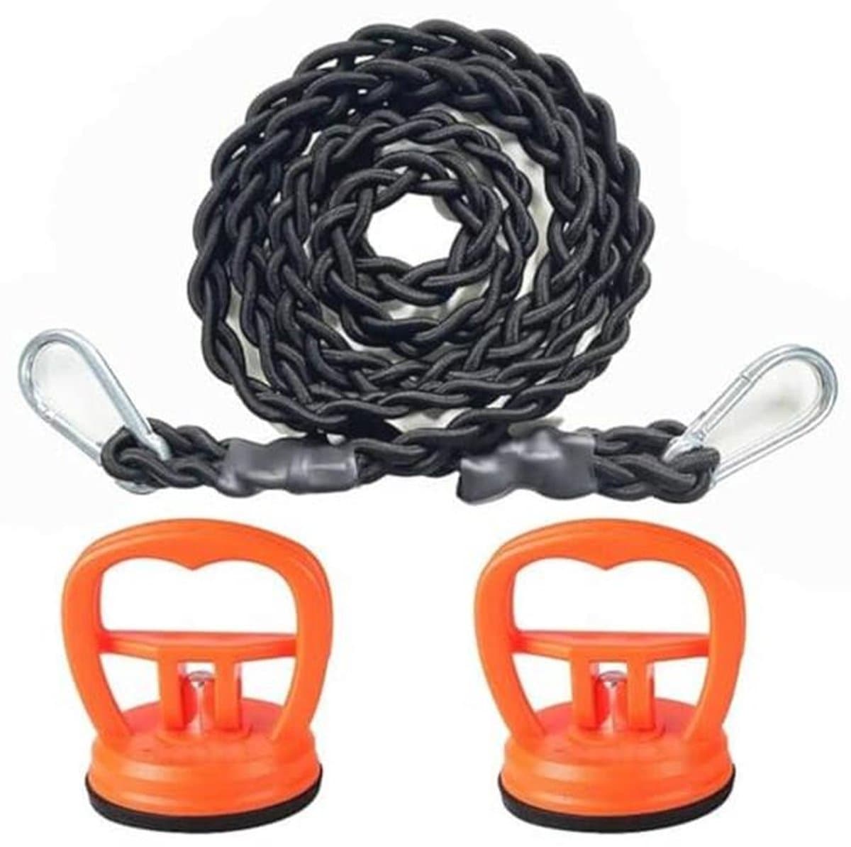 Bungee Cord Reiswaslijn met Zuignappen en Connectoren - Ideaal voor Binnen en Buiten Droogruimte — afbeelding 1