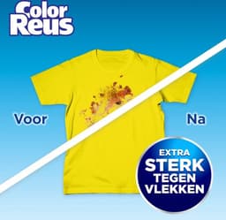 Color Reus 3+1 Power Caps - Wascapsules - Gekleurde Was - 65 Wasbeurten - Grootverpakking — thumbnail 4