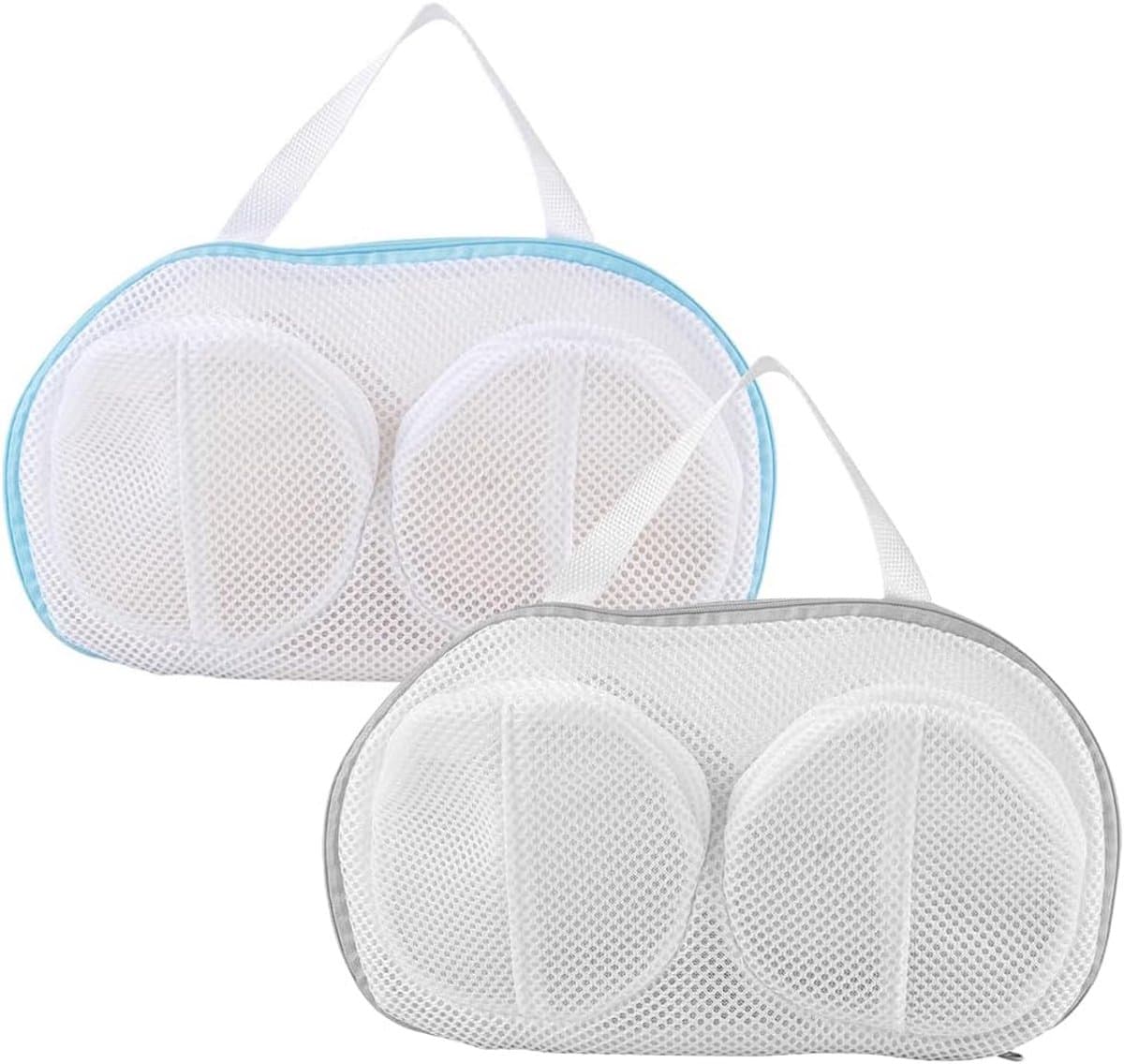 Wasnet voor wasmachine - Herbruikbare waszakken met ritssluiting - Set van 2 stuks — afbeelding 1