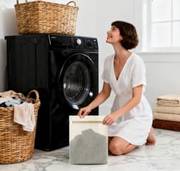Waszakken - Wasnetten - Set van 3 - 30x40cm - wasnet voor wasmachine - Bescherm je Wasgoed en Wasmachine - herbruikbare en duurzame mesh waszak - Wasnetten met Rits voor Wasgoed - Khaki — thumbnail 2