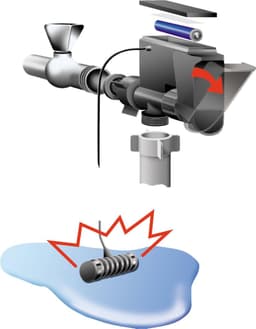 Scanpart elektronisch waterslot met sensor - Voor wasmachine en vaatwasser - Onderbreekt water bij slangbreuk en lekkage - Elektronische waterstop - Aquastop kraan - Waterblok voor aanvoerslang - Universeel — thumbnail 3